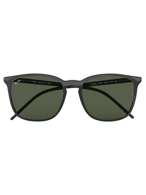 ray ban rb4387 square sunglasses.